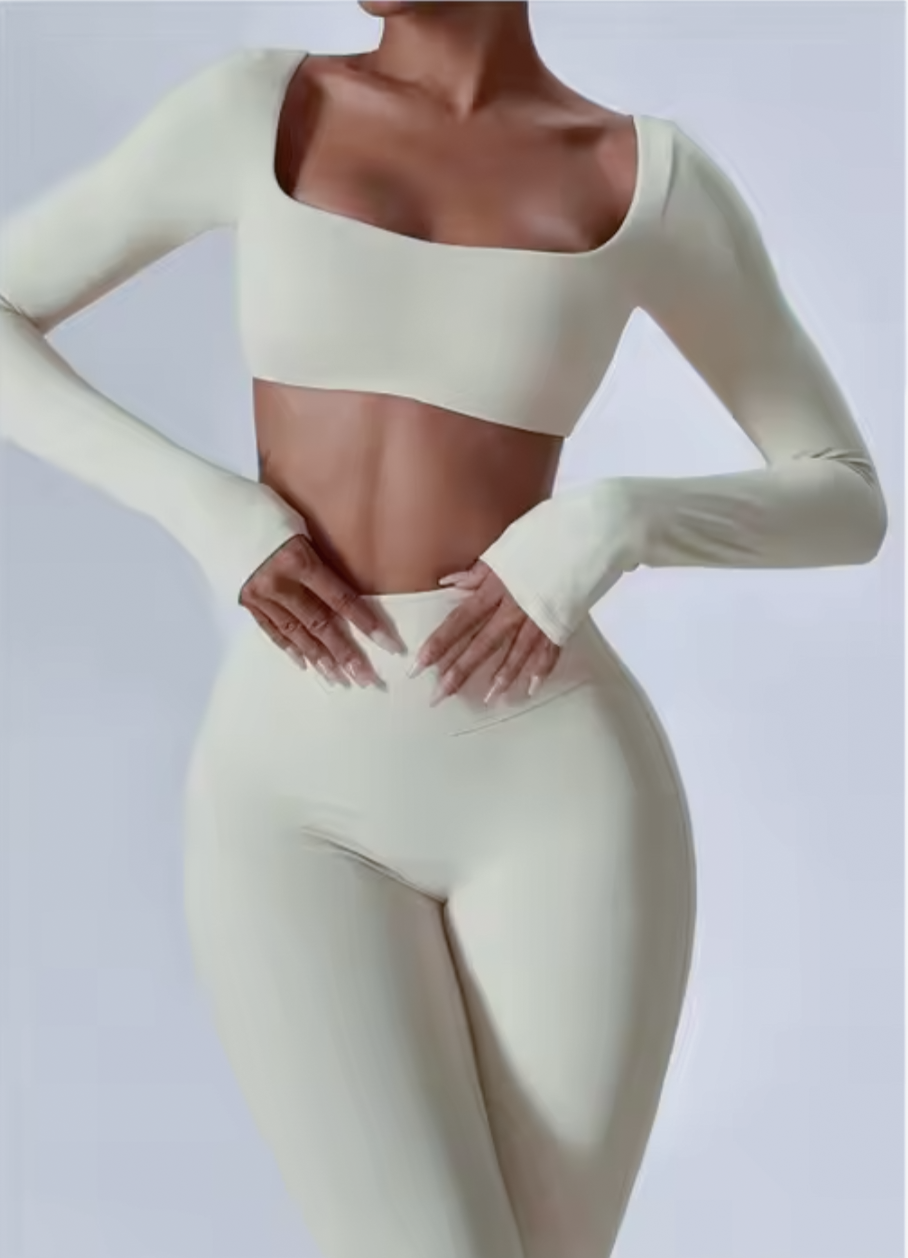 Maya Long Sleeve Crop