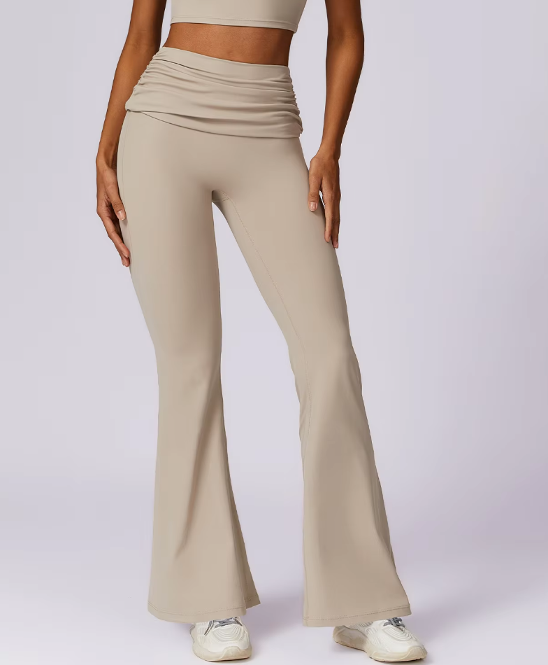 Mila Foldable Flare Leggings