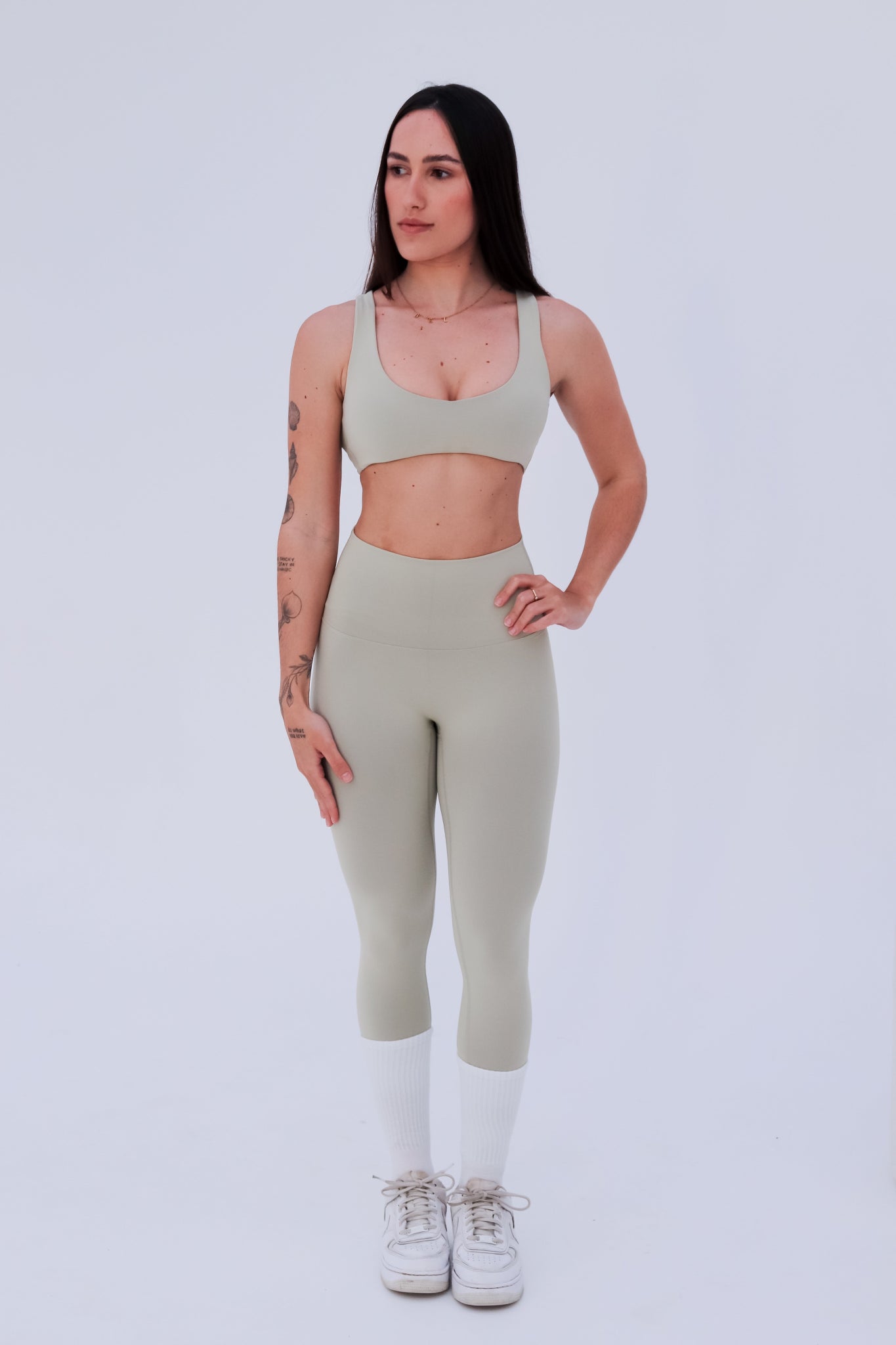 High-waisted leggings - Leila Collection - Kaluah Boutique