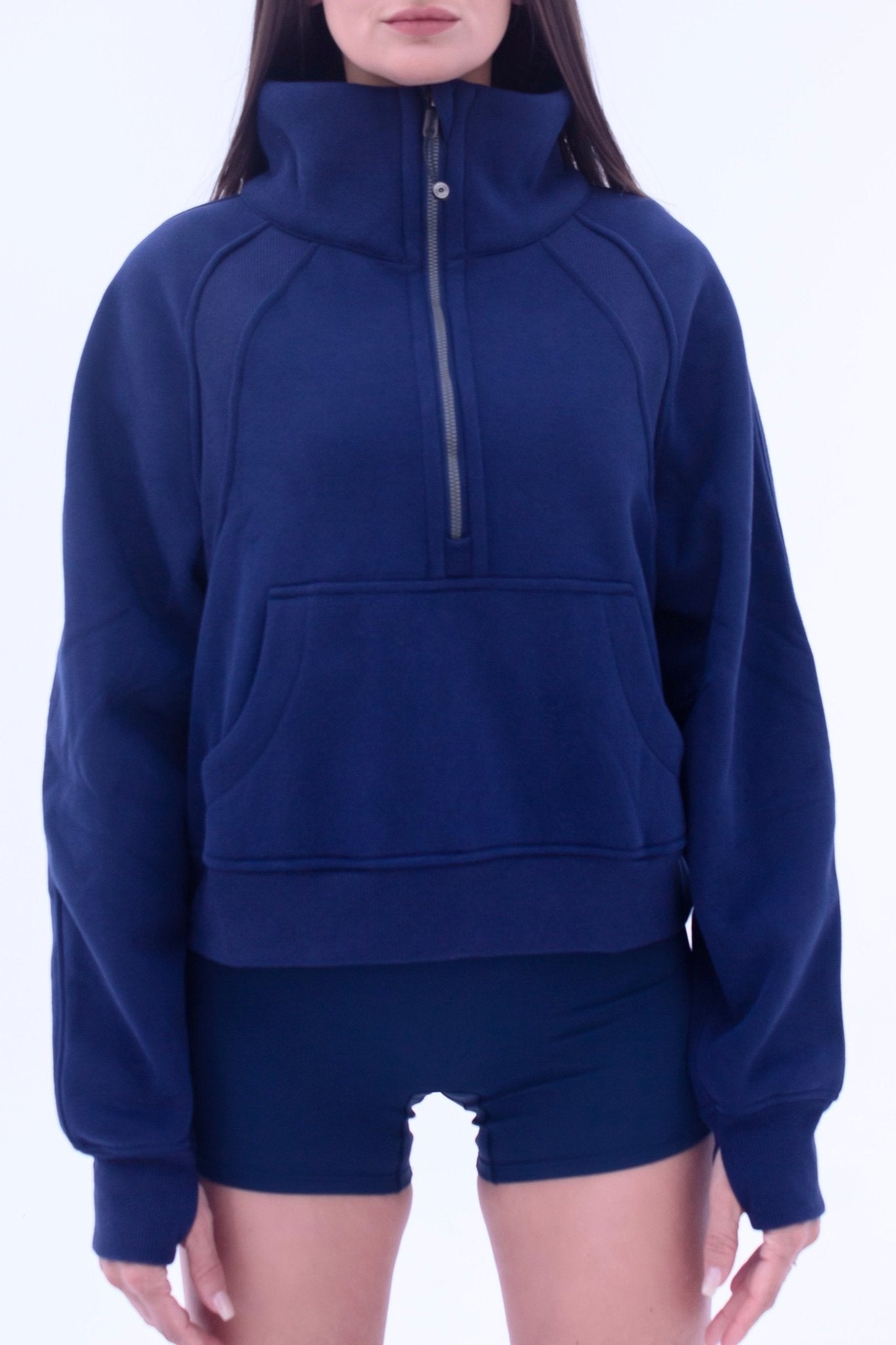 Maria Half Zip Sweatshirt - Kaluah Boutique