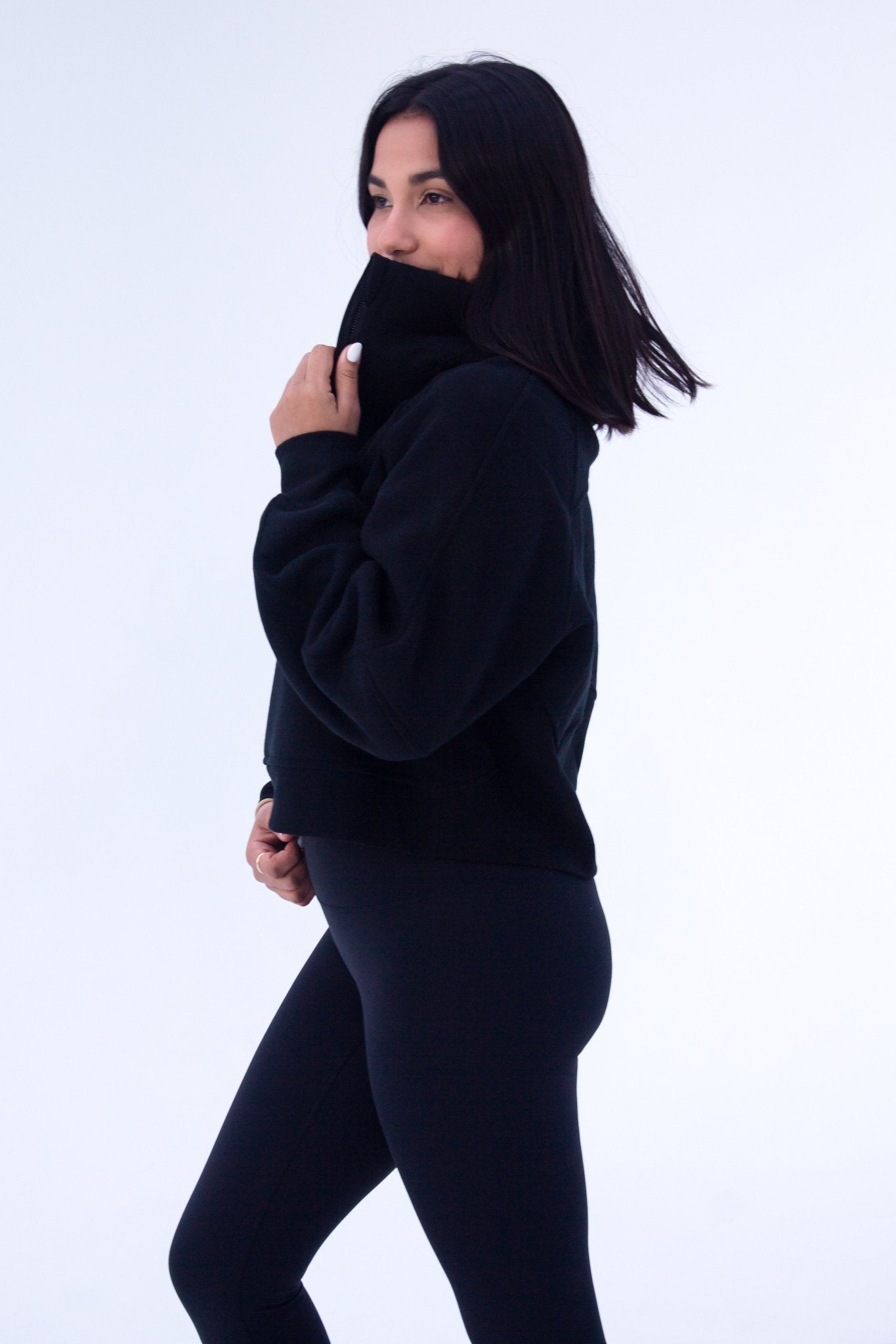 Maria Half Zip Sweatshirt - Kaluah Boutique