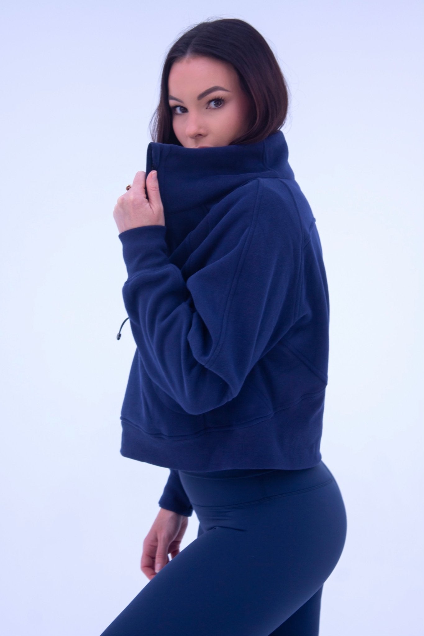 Maria Half Zip Sweatshirt - Kaluah Boutique