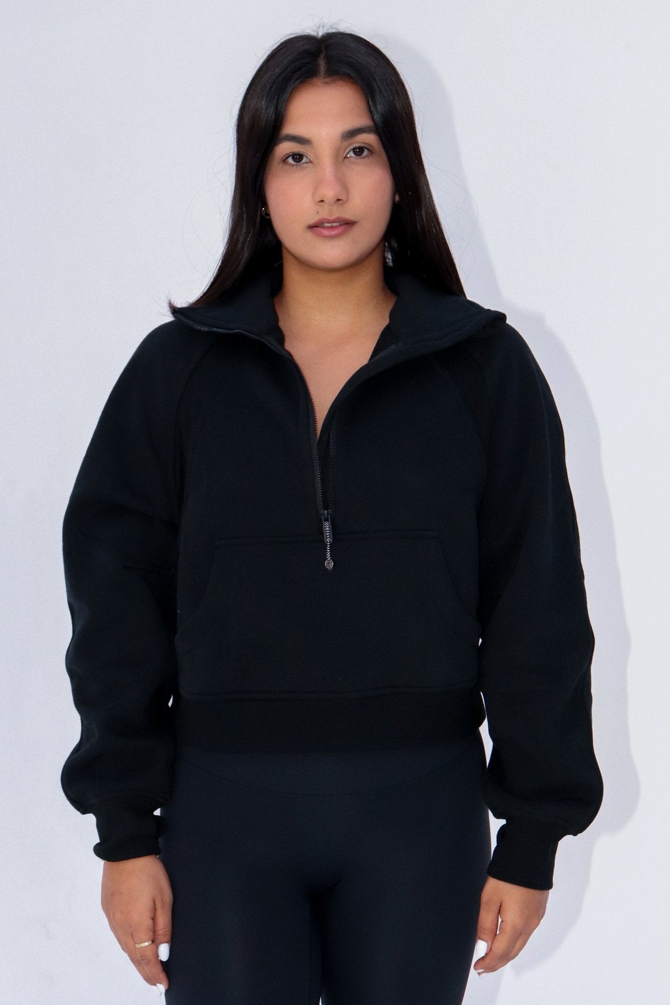 Maria Half Zip Sweatshirt - Kaluah Boutique