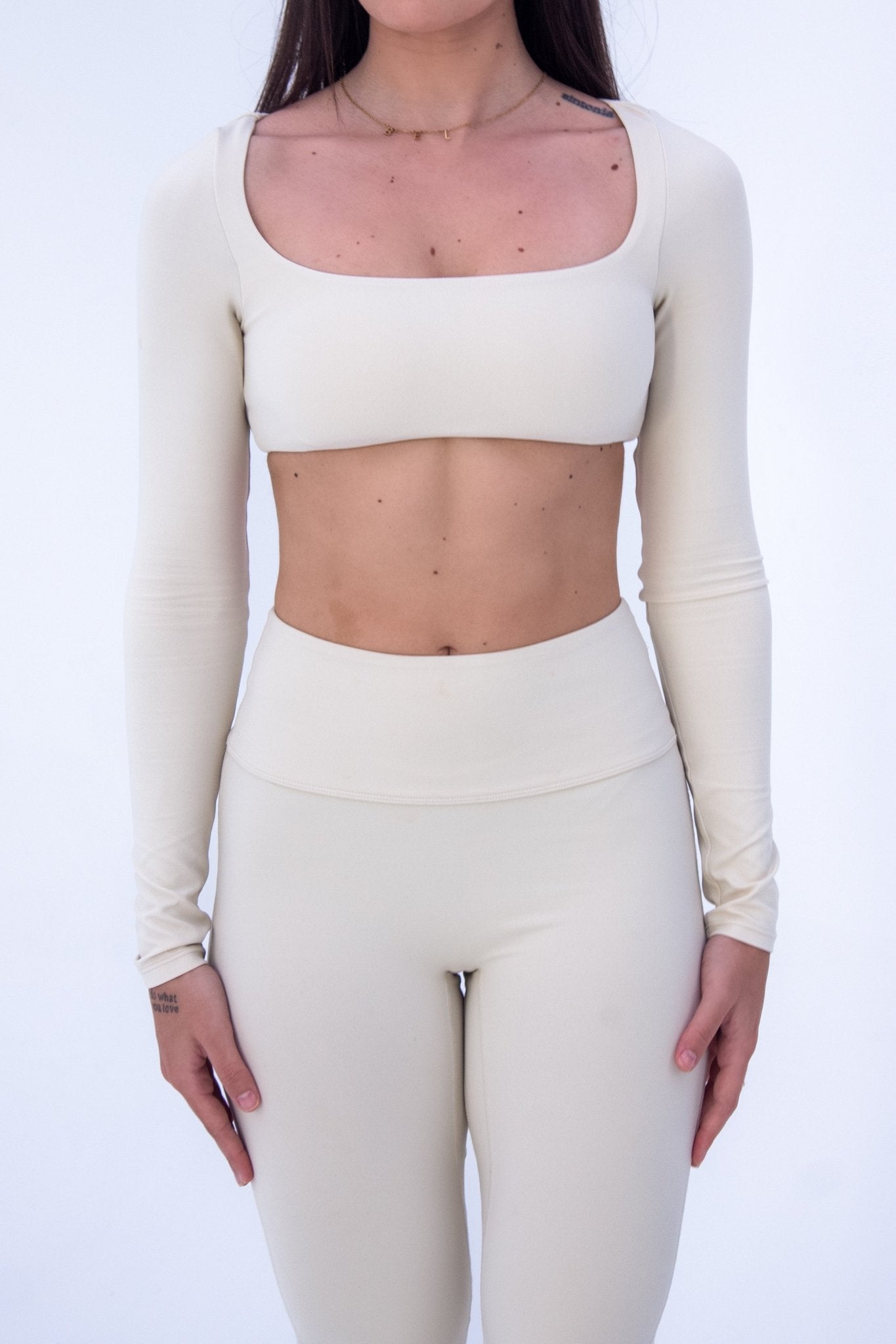 Maya Long Sleeve Crop - Kaluah Boutique