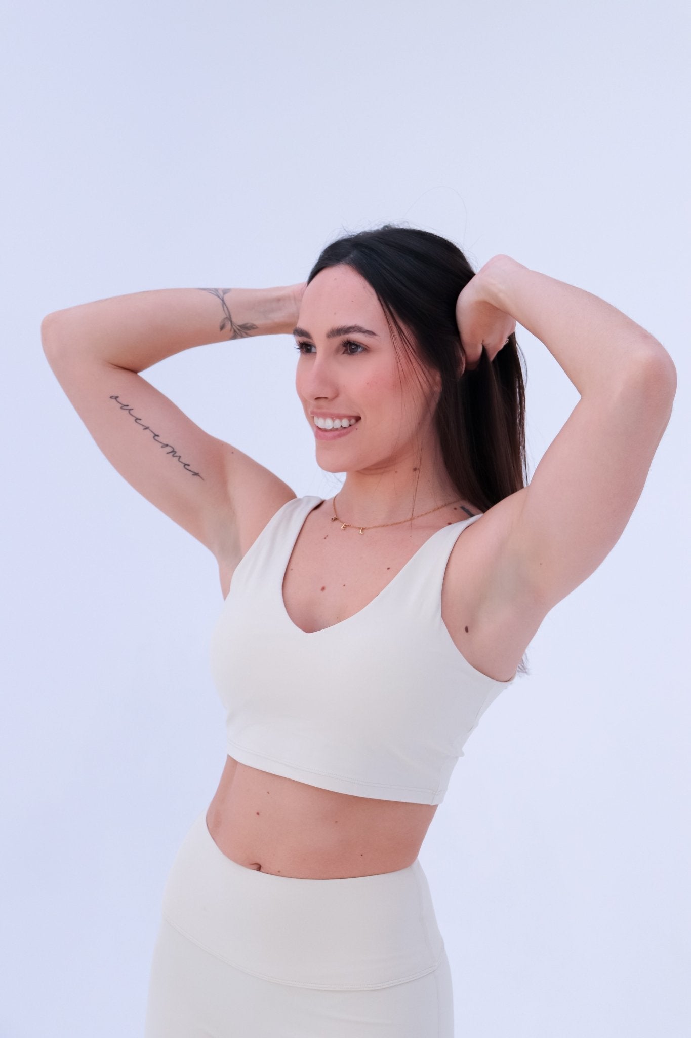 Comfortable V Neck Crop Top - Kaluah Boutique